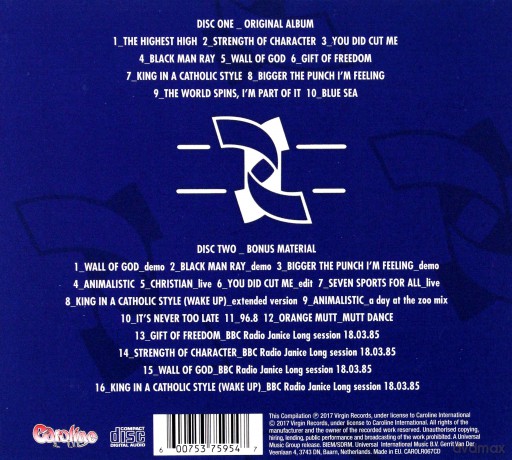China Crisis: Flaunt The Imperfection (Deluxe) [2CD]