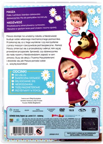 Masza i Niedźwiedź część 8: Niespodzianka! [DVD]