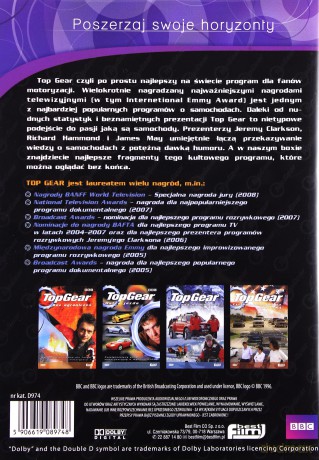 Top Gear: Bez ograniczeń / Ekstremalna wyprawa przez USA / Ostra jazda / Wyprawa na biegun [BOX] [4DVD]
