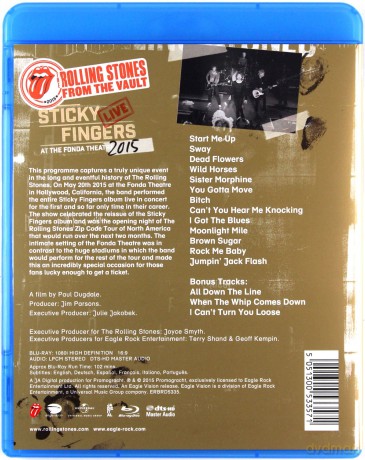 The Rolling Stones: Sticky Fingers Live At The Fonda Theatre [Blu-Ray]