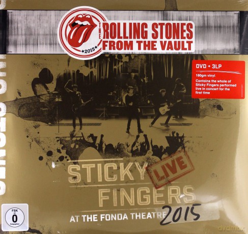 The Rolling Stones: Sticky Fingers Live At The Fonda Theatre (Limited) [BOX] [3xWinyl]+[DVD]