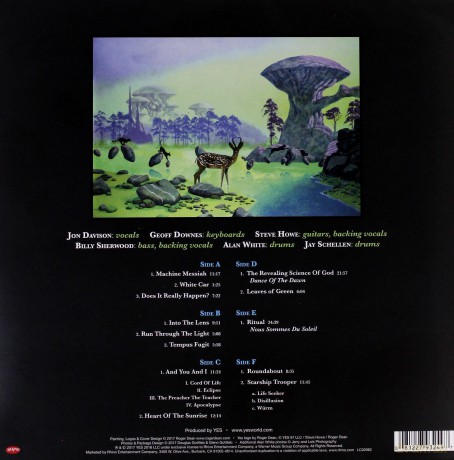 Yes: Topographic Drama: Live Across America [3xWinyl]