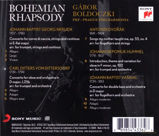 Gabor Boldoczki: Bohemian Rhapsody [CD]