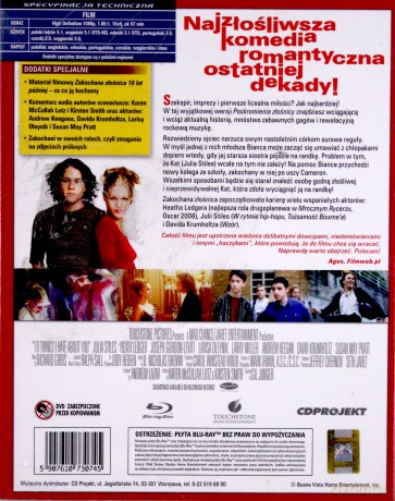 Zakochana złośnica (Disney) [Blu-Ray]