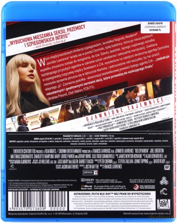 Czerwona Jaskółka [Blu-Ray]