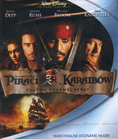 Piraci z Karaibów: Klątwa czarnej perły [Blu-Ray]