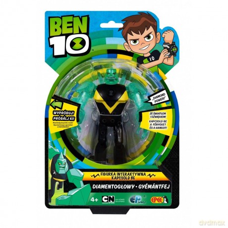 Ben 10 Figurka deluxe 15 cm Diamentogłowy [FIGURKA]