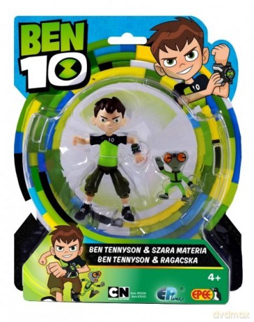 Ben 10 Figurka podstawowa 13 cm Ben i Szara materia [FIGURKA]
