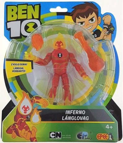 Ben 10 Figurka podstawowa 13 cm Inferno [FIGURKA]