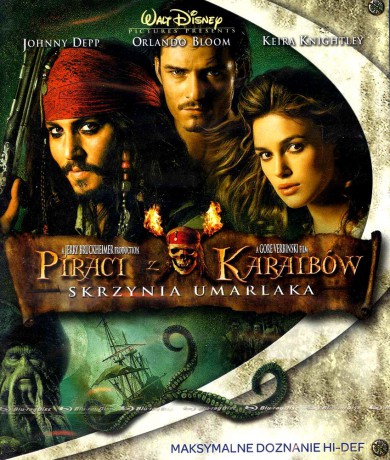 Piraci z Karaibów: Skrzynia umarlaka [Blu-Ray]
