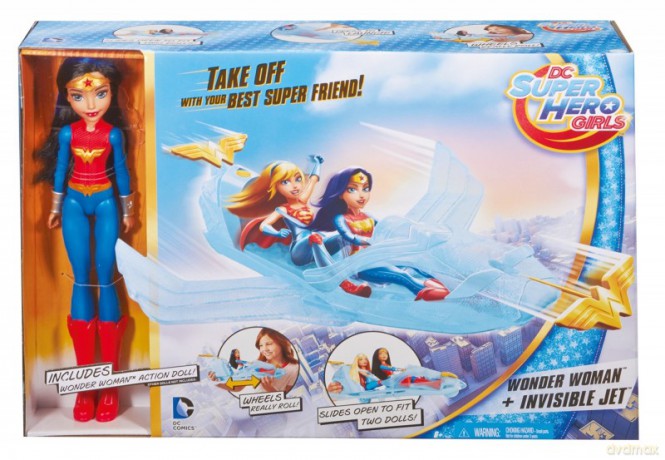 DC SUPER HERO Odrzutowiec Wonder Woman