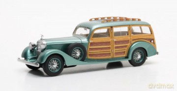 Hispano Suiza K6 Break de Chasse Franay #15121 1937 (green metallic)