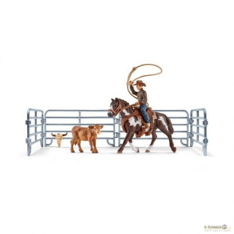 Kowboj łapiący na lasso [FIGURKA]