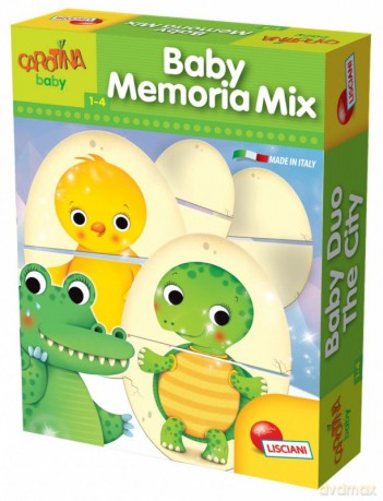 Liscianigiochi Carotina Baby Memoria mix