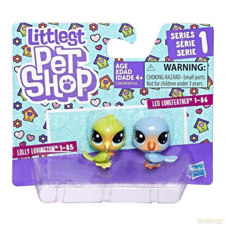Littlest Pet Shop Dwupak, Love Birds [FIGURKA]