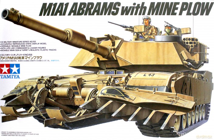 M1A1 Abrams W/Mine Plow
