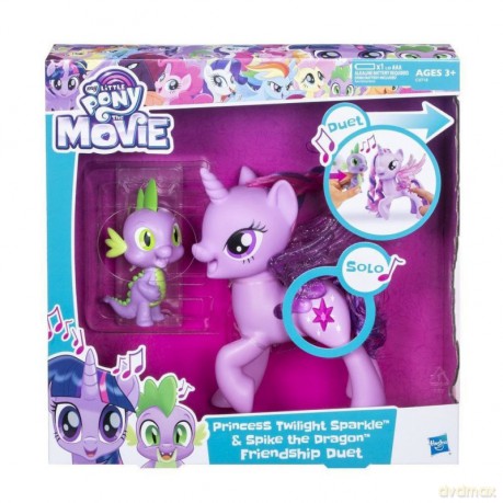 My Little Pony Twilight Śpiewająca ze Spikiem [FIGURKA]