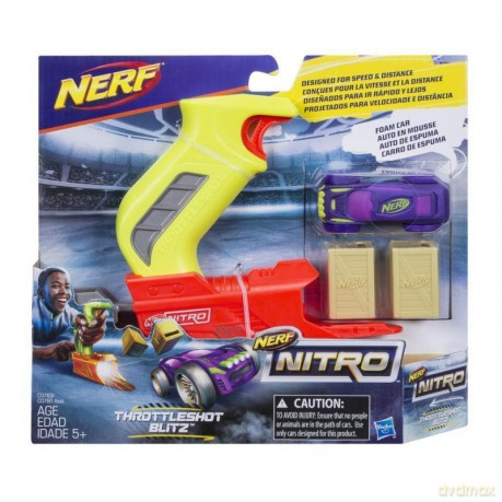 Nerf Nitro Thrott leshot Blitz, zielony