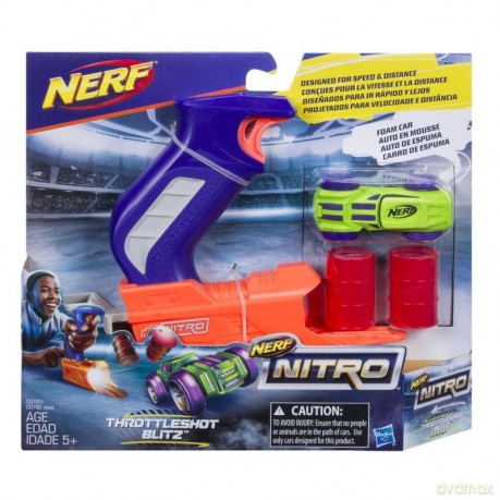 Nerf Nitro Throttleshot Blitz, niebieski