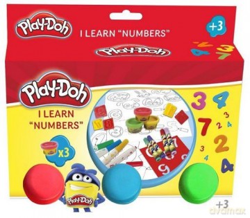 PlayDoh Zestaw Uczę się cyferek