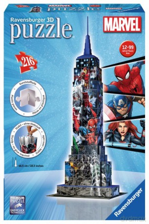 RAVENSBURGER 216 el. Empire State Building [PUZZLE]