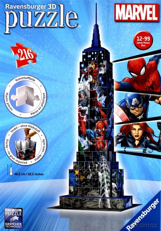 RAVENSBURGER 216 el. Empire State Building [PUZZLE]
