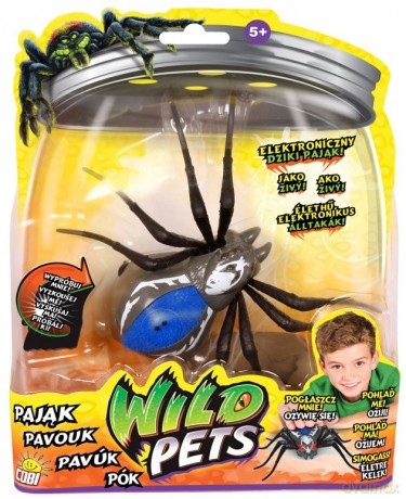 WILD PETS Interaktywny pajak, Striker [FIGURKA]