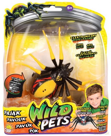 WILD PETS Interaktywny pająk, Hunter [FIGURKA]