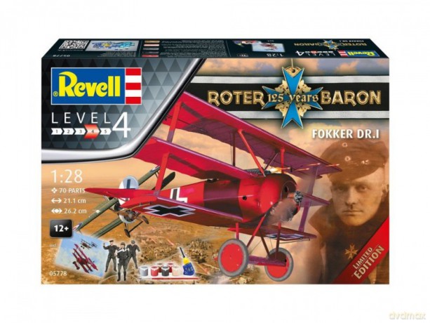Zestaw upominkowy 125 Years Roter Baron