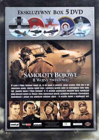 Samoloty Bojowe II Wojny Światowej [BOX] [5DVD]