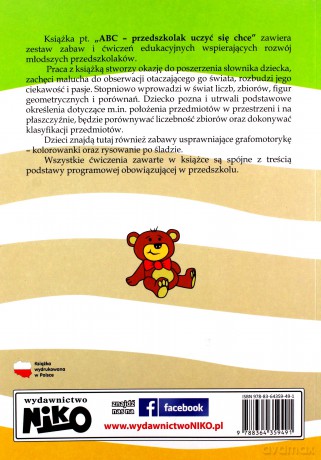 ABC przedszkolak uczyć się chce - Małgorzata Podleśna [KSIĄŻKA]