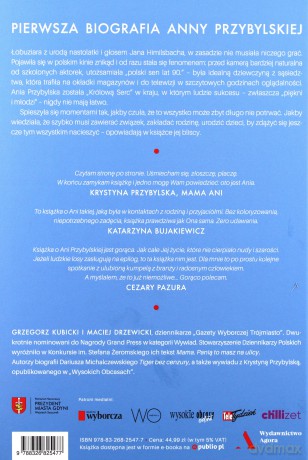 Ania. Biografia Anny Przybylskiej - Grzegorz Kubicki [KSIĄŻKA]