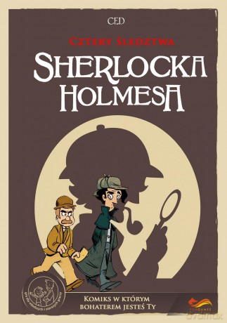 Cztery śledztwa Sherlocka Holmesa. Komiksy paragrafowe [KOMIKS]