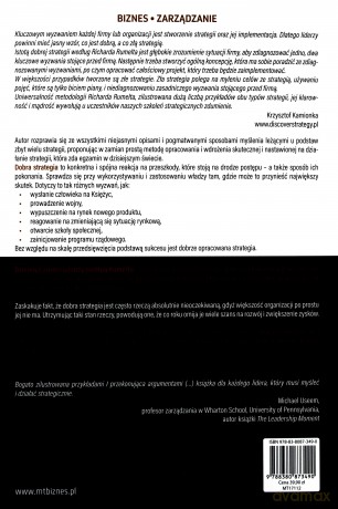Dobra strategia. Zła strategia - Richard P. Rumelt [KSIĄŻKA]