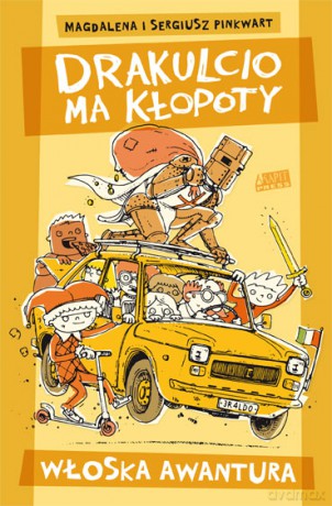 Drakulcio ma kłopoty. Włoska awantura - Magdalena Pinkwart [KSIĄŻKA]