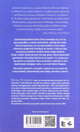 Genialna przyjaciółka. Cykl Neapolitański (Tom 1) - Elena Ferrante [KSIĄŻKA]
