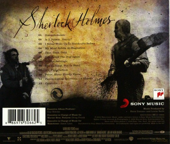 Sherlock Holmes soundtrack [CD]