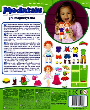 Gra magnetyczna modnisie [GRA]