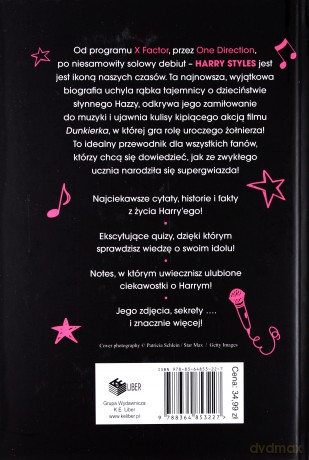 Harry Styles. Nieoficjalna biografia - Ali Cronin [KSIĄŻKA]