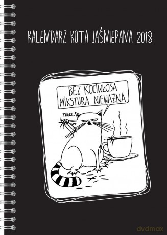 Kalendarz 2018 kota jaśniepana - Magdalena Gałęzia [KSIĄŻKA]