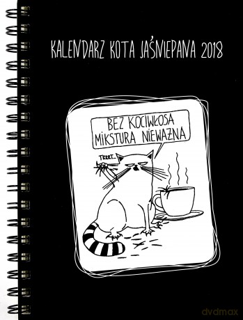 Kalendarz 2018 kota jaśniepana - Magdalena Gałęzia [KSIĄŻKA]