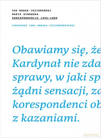 Korespondencja 1955-1989 - Jan Nowak-Jeziorański [KSIĄŻKA]