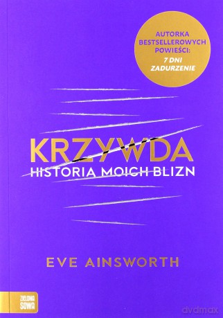 Krzywda. Historia moich blizn - Eve Ainsworth [KSIĄŻKA]