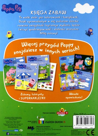 Księga zabaw. Świnka Peppa [KSIĄŻKA]