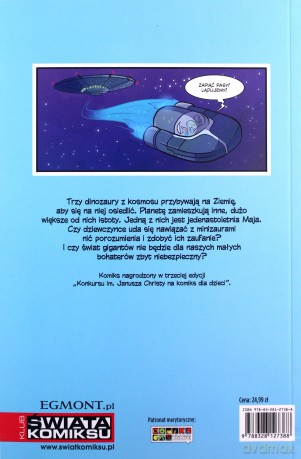 Odnaleziony świat. Maja i minizaury (Tom 1) - Kajetan Wykurz [KOMIKS]