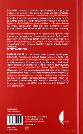 Pamiętajcie że byłem przeciw. Reportaże sądowe - Barbara Seidler [KSIĄŻKA]