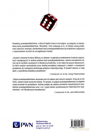 Paradoksy prawdopodobieństwa - Krystyna Simons [KSIĄŻKA]