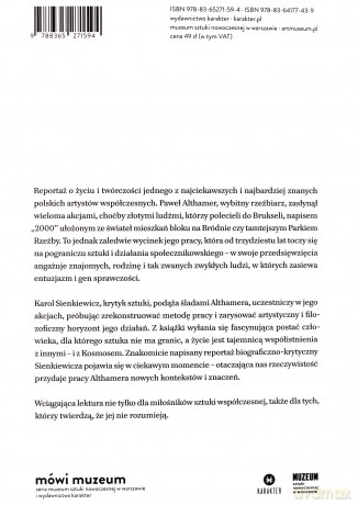 Patriota wszechświata o pawle Althamerze - Karol Sienkiewicz [KSIĄŻKA]