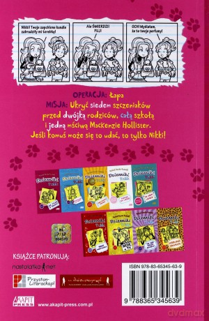 Pieskie życie. Dzienniki Nikki - Rachel Renee Russell [KSIĄŻKA]