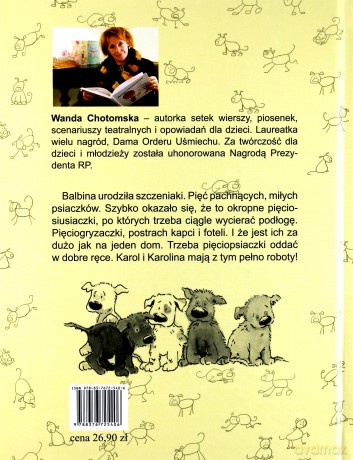 Pięciopsiaczki - Wanda Chotomska [KSIĄŻKA]
